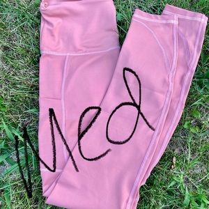 Curves and Combat Boots Medium Leggings